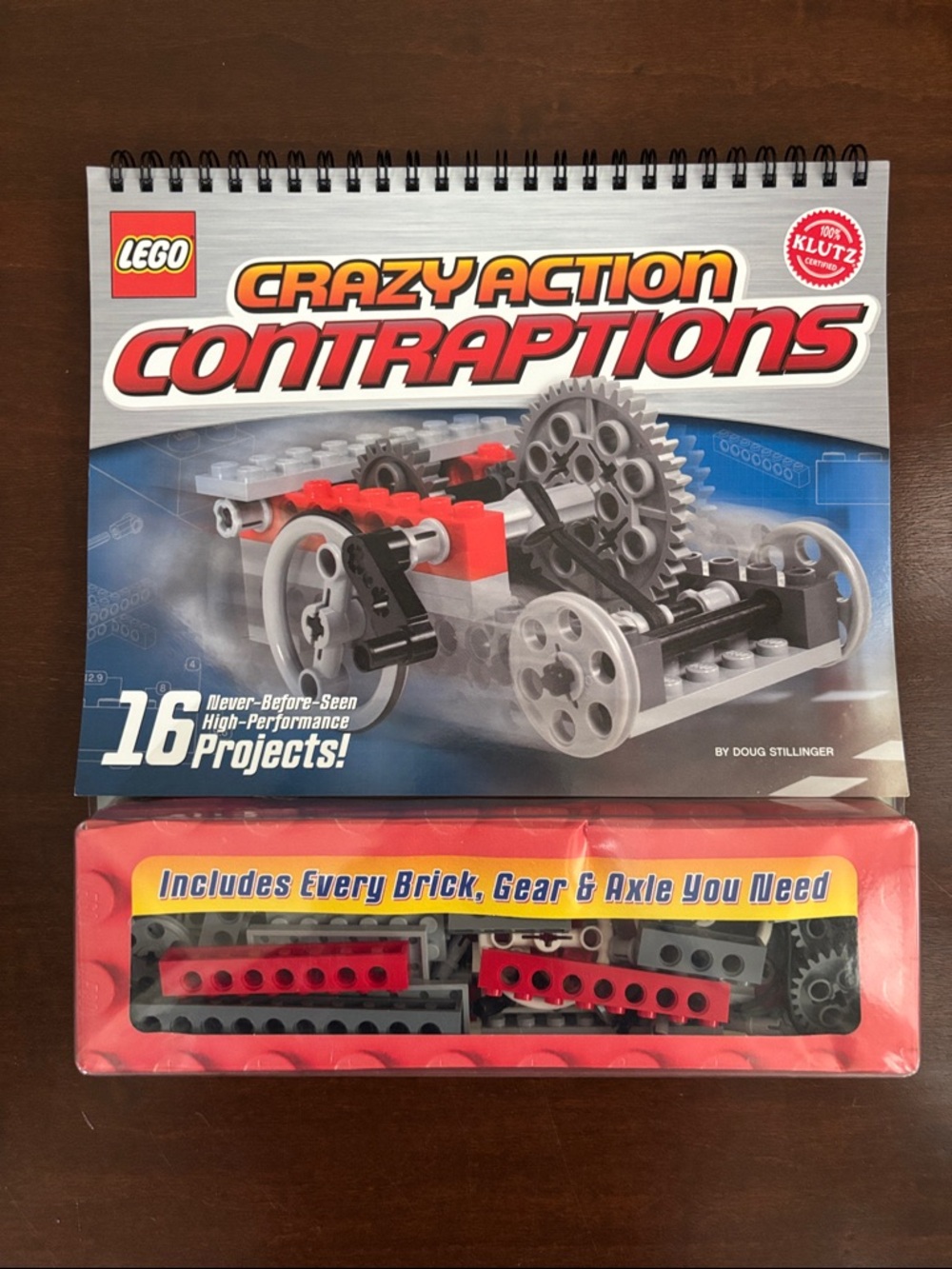 LEGO Crazy Action Contraptions from Klutz Building Kit Like New
